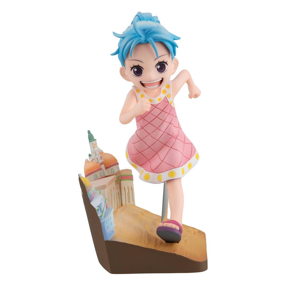 (PRE-VENTA) Figura One Piece Serie G.E.M. Estatua PVC Nefertari Vivi Run! Run! Run! 12 cm