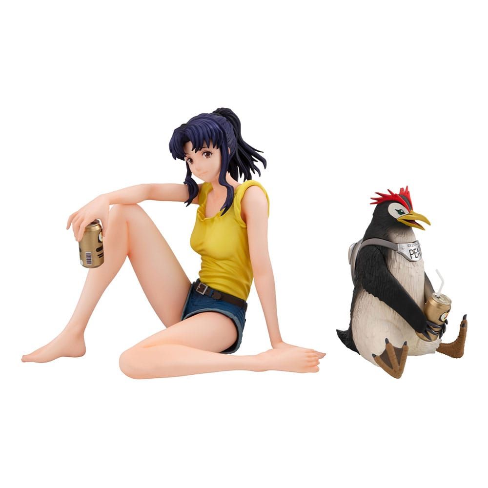 (PRE-VENTA) Figura Rebuild of Evangelion Estatua Gals PVC Misato Katsuragi & Pen Pen Vol. 2 11 cm