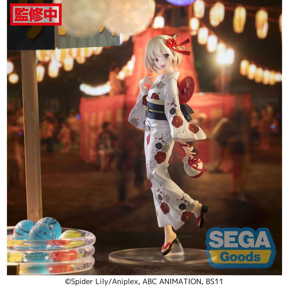(PRE-VENTA) Figura Lycoris Recoil Estatua Luminasta PVC Chisato Nishikigi Going out in a yukata 19 cm
