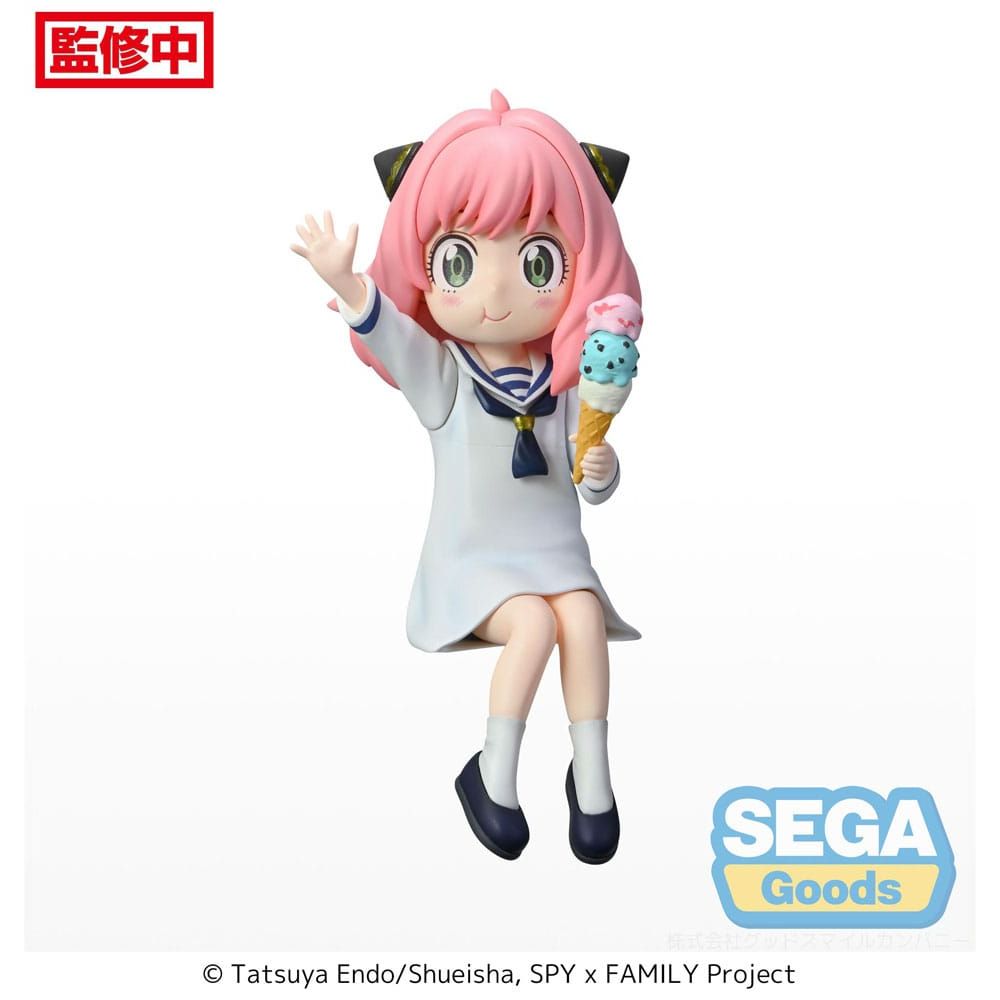 (PRE-VENTA) Figura Spy x Family Estatua PVC PM Perching Anya Forger Summer Vacation 12 cm