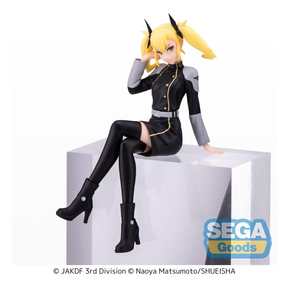 (PRE-VENTA) Figura Kaiju No. 8 Estatua PVC PM Perching Kikoru Shinomiya 14 cm