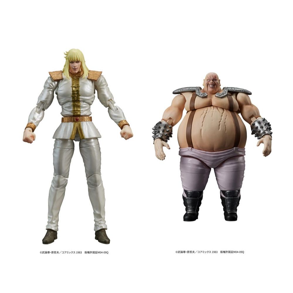 (PRE-VENTA) Figura Fist of the North Star Digaction Estatua PVC Shin & Heart 11 cm
