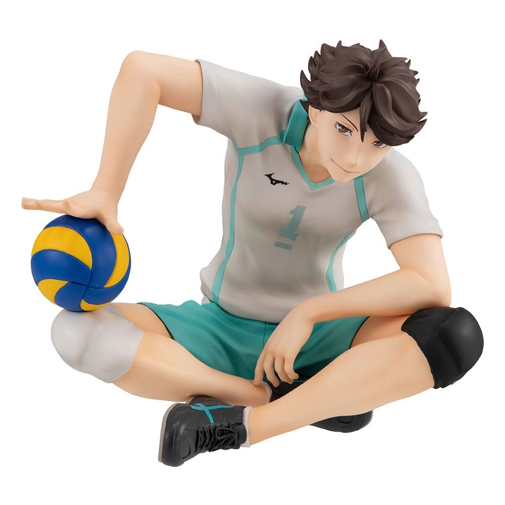(PRE-VENTA) Figura Haikyu!! Estatua PVC G.E.M. Toru Oikawa Palm Size 8 cm