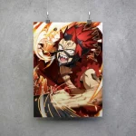 Poster Kirishima Red Riot Boku no Hero Academia