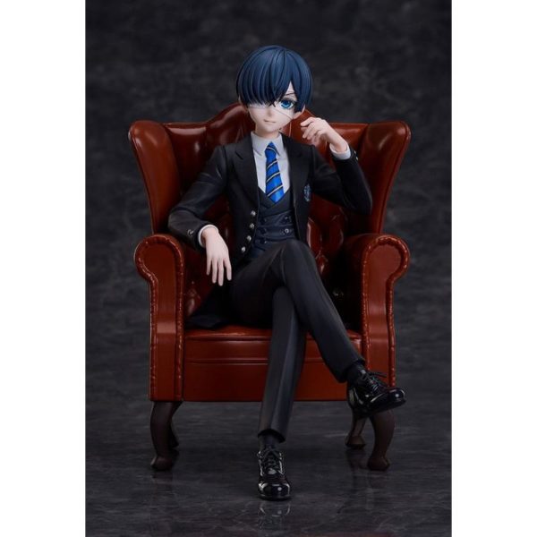 (PRE-VENTA) Black Butler: Boarding School Arc Estatua PVC Ciel Phantomhive 15 cm