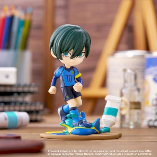 (PRE-VENTA) Figura Blue Lock Estatua PVC PalVerse Rin Itoshi 10 cm