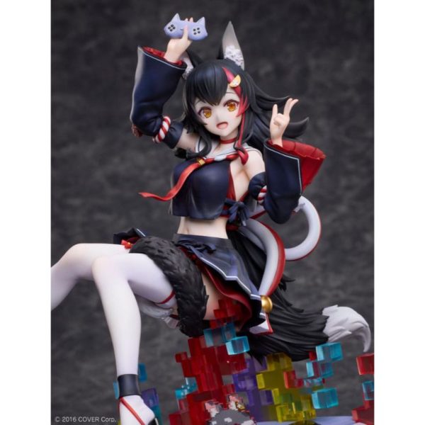 (PRE-VENTA) Figura Hololive Production Statue PVC 1/7 Ookami Mio We Are Gamers Ver. 22 cm