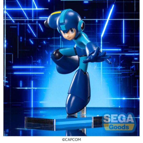 (PRE-VENTA) Figura Mega Man Estatua Luminasta PVC Mega Man 19 cm