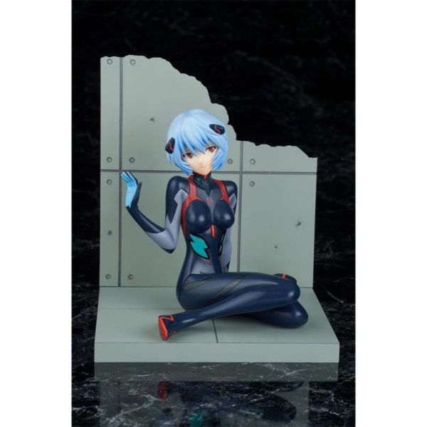 (PRE-VENTA) Figura Evangelion 4.0 Final Statue PVC 1/7 Tentative Name Rei Ayanami Plugsuit Ver. New Movie Edition 10 cm