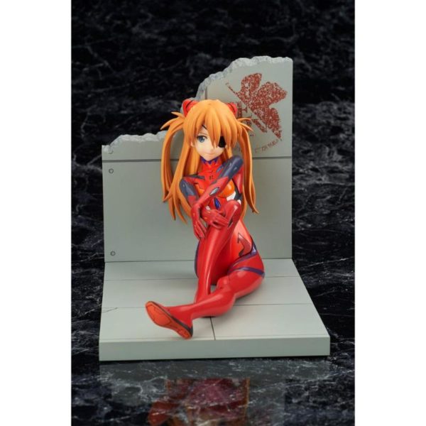 (PRE-VENTA) Figura Evangelion 4.0 Final Statue PVC 1/7 Asuka Shikinami Langley Plugsuit Ver. New Movie Edition 11 cm