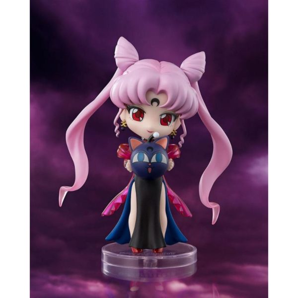 (PRE-VENTA) Figura Pretty Guardian Sailor Moon Cosmos: The Movie Figura Figuarts mini Black Lady 9 cm