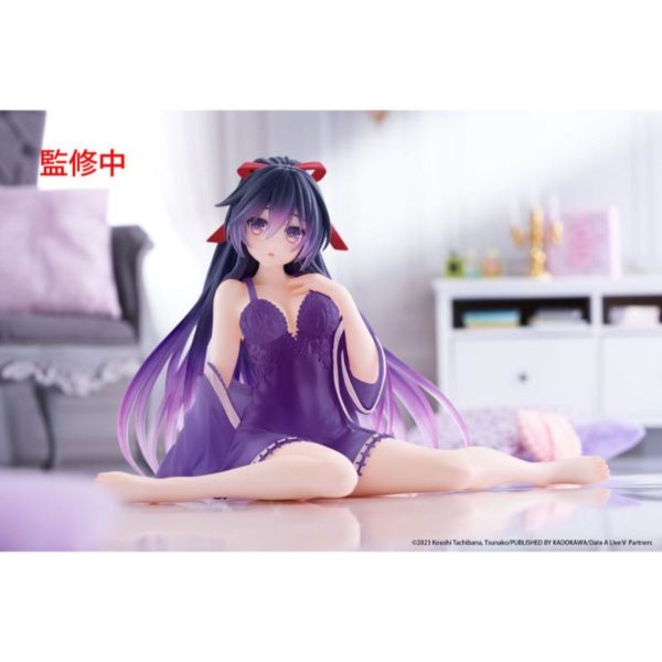 (PRE-VENTA) Figura Date A Live V Estatua PVC Desktop Cute Figure Tohka Yatogami Nightwear Ver. Renewal 13 cm