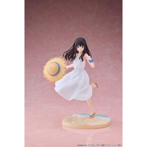(PRE-VENTA) Figura Lycoris Recoil Estatua PVC 1/7 Takina Inoue White Dress Ver. 23 cm