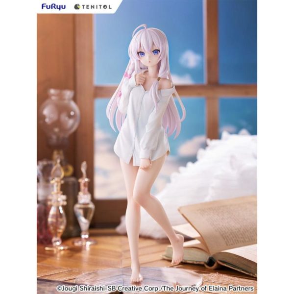 (PRE-VENTA) Figura Wandering Witch: The Journey of Elaina Estatua PVC Tenitol Tall Elania Shirt Ver. 30 cm