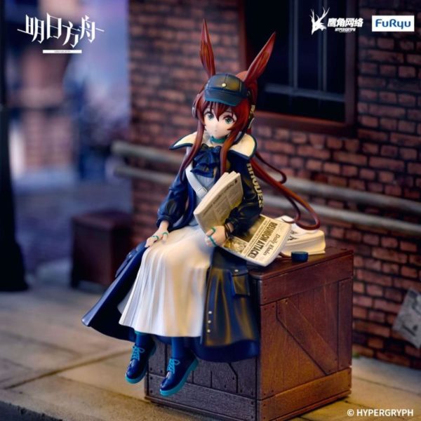 (PRE-VENTA) Figura Arknights Estatua PVC Noodle Stopper Amiya Newsgirl Ver. 16 cm