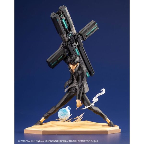 (PRE-VENTA) Figura Trigun Stampede Estatua ARTFXJ PVC 1/8 Nicholas D. Wolfwood Trigun Stampede Ver. 28 cm