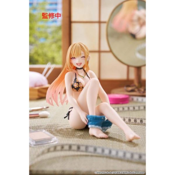 (PRE-VENTA) Figura My Dress-Up Darling Estatua PVC Desktop Cute Figure Marin Kitagawa Measured Swimsuit Ver. 13 cm
