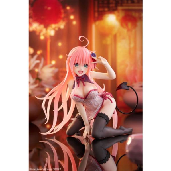 (PRE-VENTA) Figura To Love-Ru Darkness Estatua PVC Desktop Cute Figure Lala Chinese Dress Ver. 13 cm