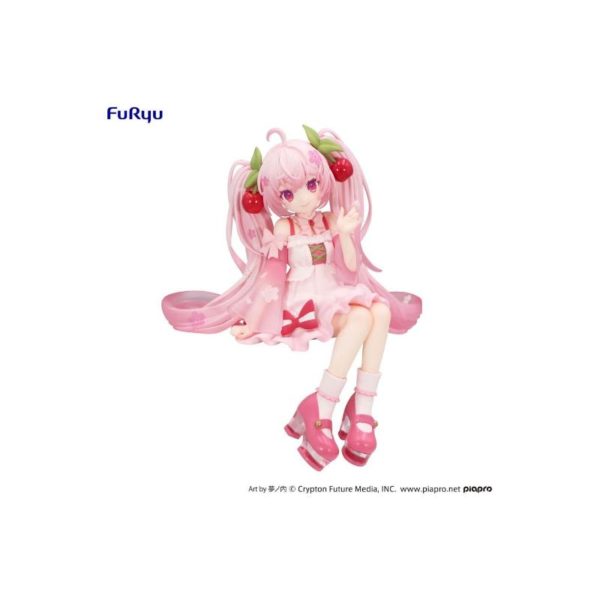 Figura Sakura Miku 2025 - FuRyu - Edición Primavera en Maceta