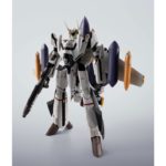 (PRE-VENTA) Figura Macross Figura Hi-Metal R Chogokin VF-0S Phoenix (Roy Focker Use) & QF-2200D-B Ghost Set 14 cm