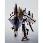 (PRE-VENTA) Figura Macross Figura Hi-Metal R Chogokin VF-0S Phoenix (Roy Focker Use) & QF-2200D-B Ghost Set 14 cm - Imagen 3