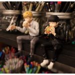 (PRE-VENTA) Figura Mob Psycho 100 III x Bunbougu Cafe 2022 Estatua PVC Shigeo Kageyama & Ekubo 13 cm - Imagen 3