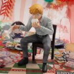 (PRE-VENTA) Figura Mob Psycho 100 III x Bunbougu Cafe 2022 Estatua PVC Arataka Reigen 14 cm