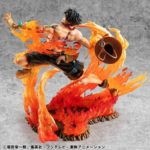 (PRE-VENTA) Figura One Piece Estatua PVC P.O.P. NEO-Maximum Portgas D. Ace 15th Anniversary Super Limited Reprint Ver. 23 cm - Imagen 5