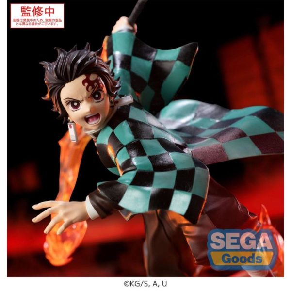 (PRE-VENTA) Figura Demon Slayer: Kimetsu no Yaiba Estatua PVC Xross Link Anime Tanjiro Kamado 15 cm