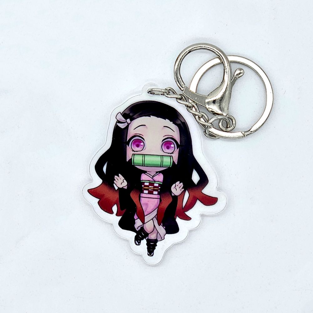Llavero de Nezuko Kamado de Kimetsu no Yaiba