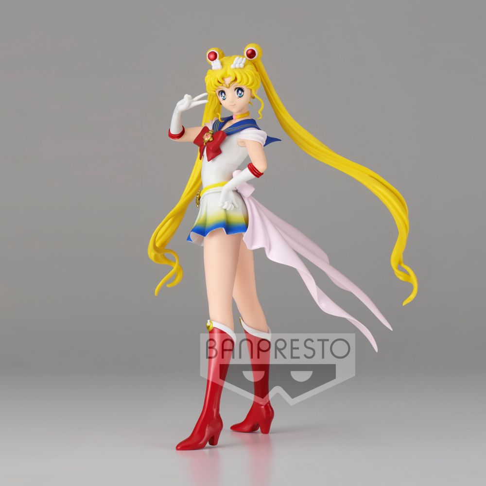 Figura de Sailor Moon: Glitter & Glamours – Super Sailor Moon II ~ ver. B - Banpresto
