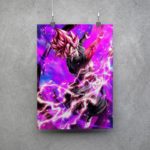 Poster Goku Black Rose Dragon Ball - Imagen 2