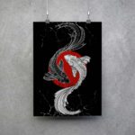 Poster Koi Ying Yang - Imagen 9