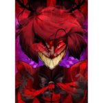 Poster Lucifer Lucero del Alba Hazbin Hotel