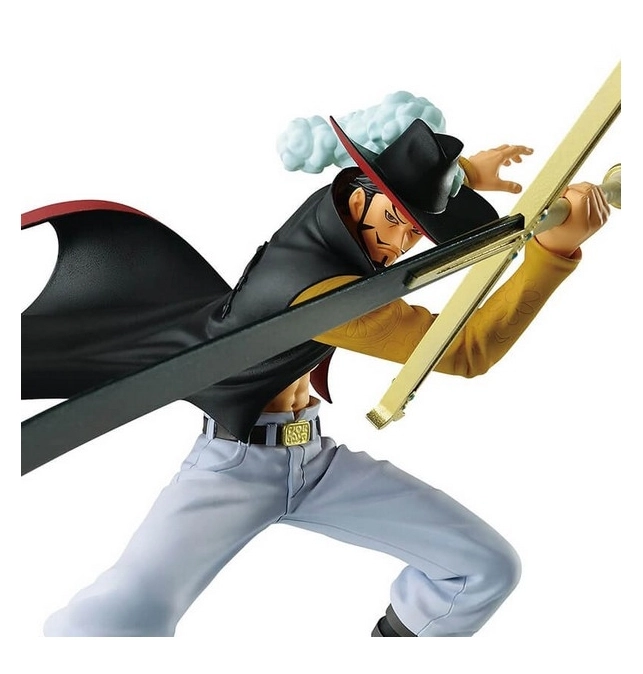 Figura Mihawk Dracule Battle Record Collection One piece Banpresto