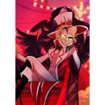 Poster Lucifer Lucero del Alba Hazbin Hotel - Imagen 3