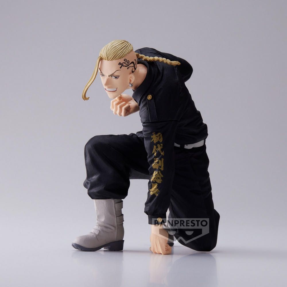 Figura de Ken "Draken" Ryuguji Tokyo Revengers King of Artist - Banpresto