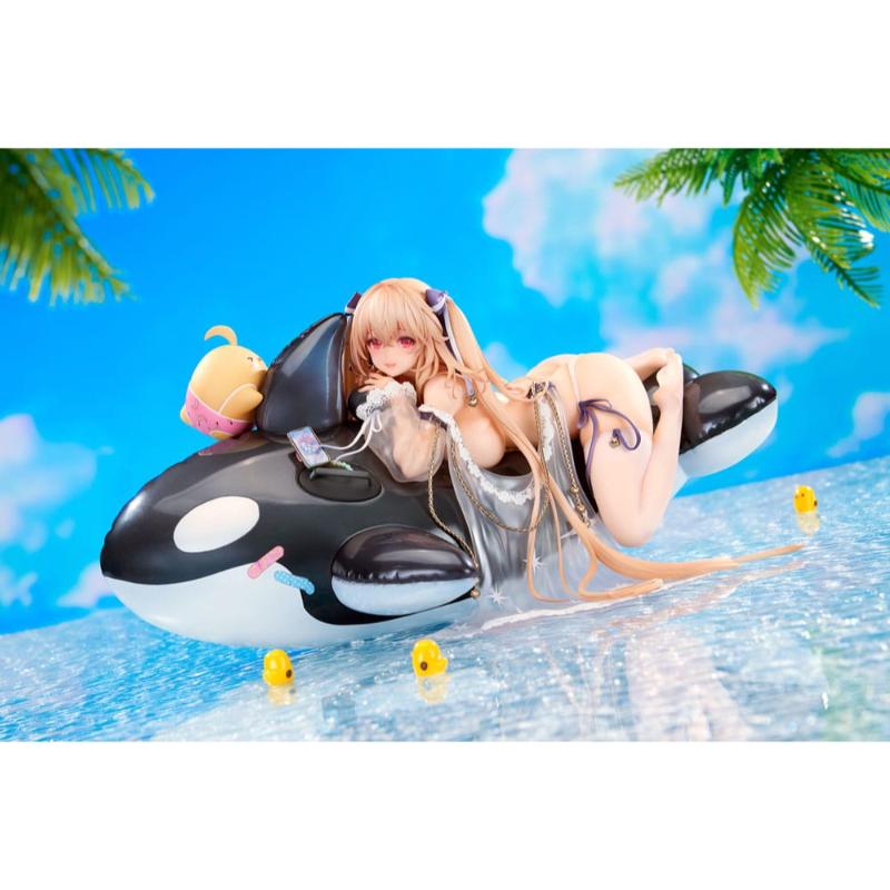 (PRE-VENTA) Figura Azur Lane Estatua PVC 1/7 Anchorage Dolphins and Swim Lessons Ver. 13 cm