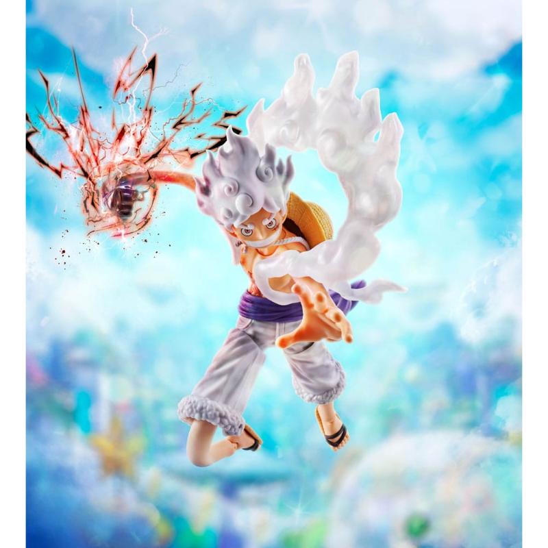 (PRE-VENTA) Figura One Piece Figura S.H.Figuarts Monkey D. Luffy Gear 5 -Future Island Egghead- 15 cm