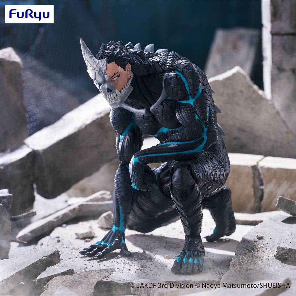 Figura Kaiju No. 8 Estatua PVC Noodle Stopper Kaiju No. 8 Kafka Hibino11 cm