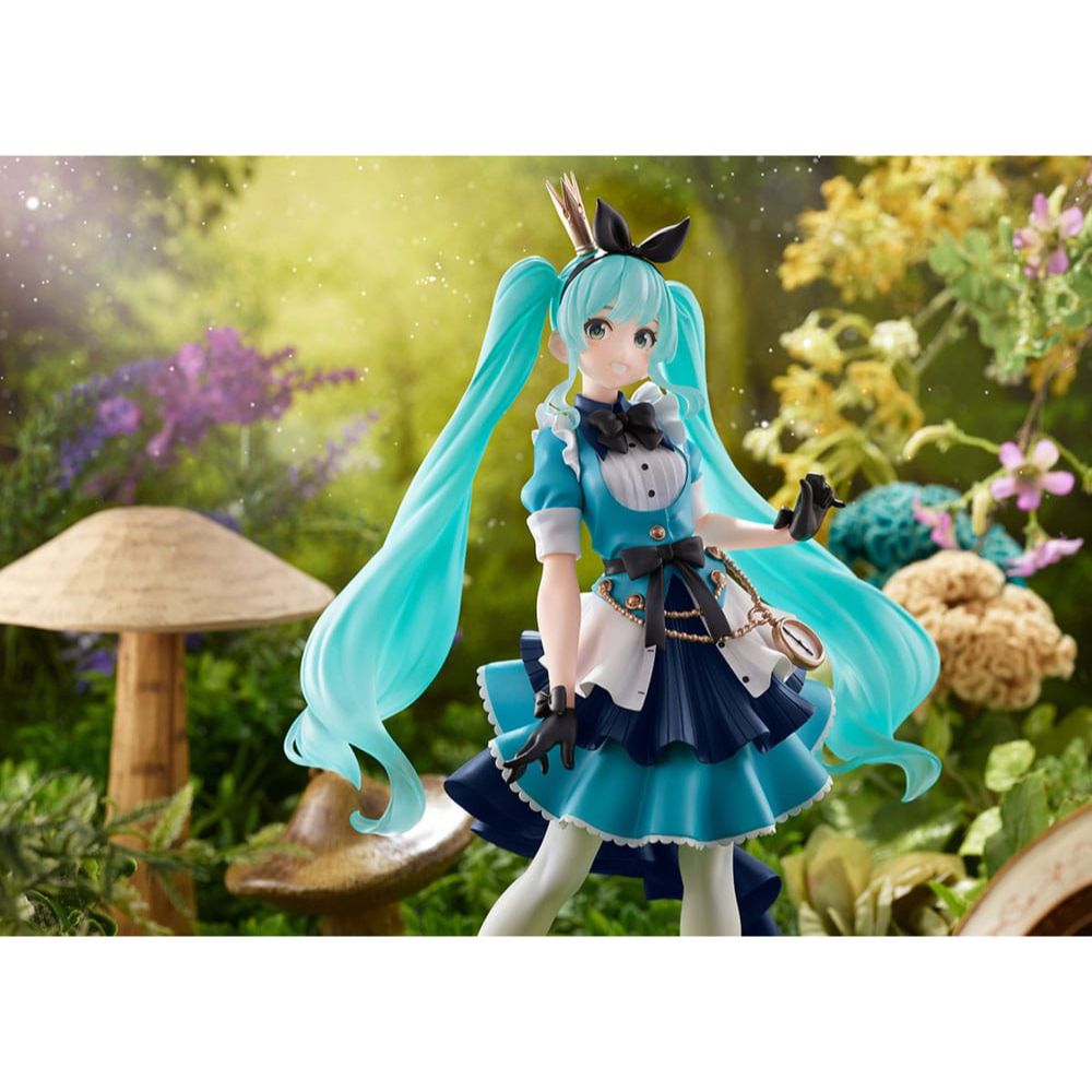 Figura Vocaloid Estatua PVC Princess AMP Hatsune Miku Alice Ver. 18 cm (re-run)