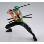 (PRE-VENTA) Figura One Piece Figura S.H.Figuarts Roronoa Zoro Romance Dawn Ver. 15 cm - Imagen 5