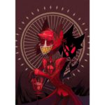 Poster Alastor Hazbin Hotel ver.2 - Imagen 2