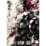Poster Shoto Todoroki Boku no Hero ver. 3 - Imagen 2