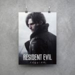 Poster Leon S. Kennedy Resident Evil Requiem