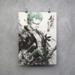 Poster Zoro Roronoa One Piece ver.2