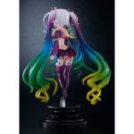 (PRE-VENTA) Figura No Game No Life Figura PVC 1/7 Black Shiro 26 cm - Imagen 5