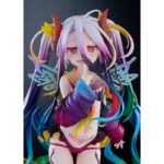 (PRE-VENTA) Figura No Game No Life Figura PVC 1/7 Black Shiro 26 cm - Imagen 2